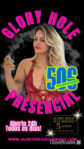5 ANOS DO GLORY HOLE OFERTA 50€ SEXO PRESENCIAL POUCOS DIAS!