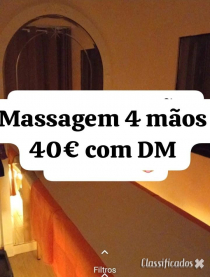 MASSAGISTA 4 MÃOS  ATE 00:00