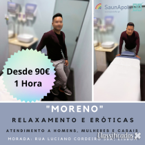 Moreno - Massagens Eróticas e Corpo a Corpo na SaunApolo56