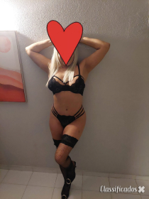Loira gata, gostosa, alto padrão, para clientes exigentes!