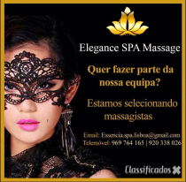 Recrutasse colaboradoras  para local de massagens.
