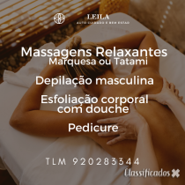 Massagem sensual e depilação masculina