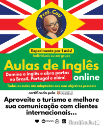 Aulas de Inglês para acompanhantes