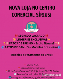 ✨ Segredo Lacrado: A Lingerie de Luxo Chegou ao Porto! ✨
