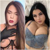 Massagem á 4 mãos Trans + Amiga Muiher