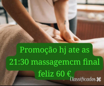 Promoção de verão massagem cm final feliz 60 €