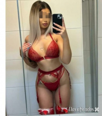 Loira cheia de tesão