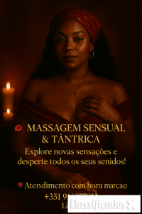 Massagem com óleo e ambiente climatizado